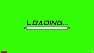 Green screen loading video | green screen loading animation | Chromakey | loading bar