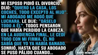 Mi esposo se quedó con todo en el divorcio. No tenía idea de lo que realmente se estaba llevando, y…