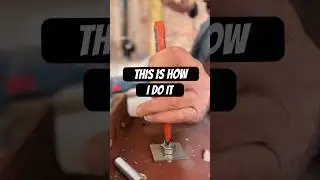 Preparing a I beam for a floor support, this is how I do it