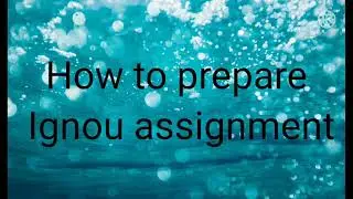 ignou assignment tips to score 90+ marks