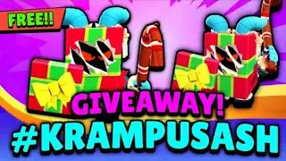 ✅ KRAMPUS ASH GIVEAWAY 🎁🔥 Brawl Stars #krampusAsh #brawlstars #giveaway  #candyland