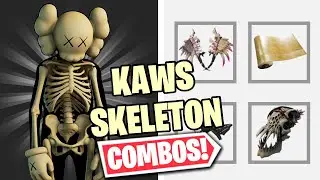 KAWS SKELETON COMBOS | FORTNITE SKIN REVIEW