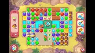 Gardenscapes Level 715 Hard