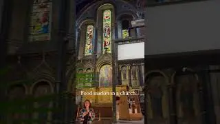 This can be a controversial question.. would you eat in a church ⛪️?