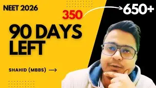 350 to 650+🔥in NEET 2026 | Last Month Formula That Actually Works! 🎯📚
