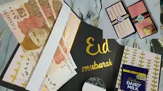 Eidi Wallet | Eidi Envelope | Eidi with chocolate  #eidienvelope #eidiwallet #envelopemaking #eidi