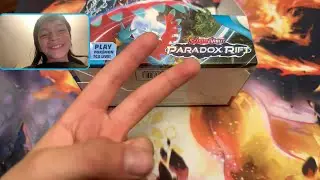 Pok&eacute;mon paradox rift booster box part 2