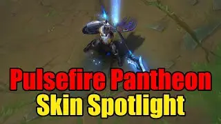 Pulsefire Pantheon Skin Spotlight (PBE) | League of Legends [4K]