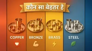 Brass Utensils for Cooking Which is Best Copper vs Bronze vs Brass vs Steel Difference Scientificly