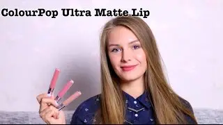 ColourPop Ultra Matte Lip Swatches