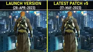 Star Wars Jedi Survivor | Launch Version vs Latest Patch v5 (17th May 2023) | Performance Comparison
