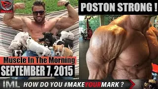 POSTON STRONG! - Muscle In The Morning September 7, 2015!