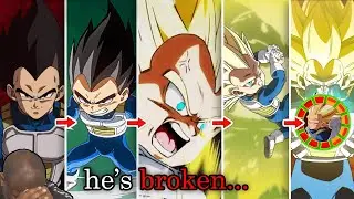 TEQ SSJ3 DAIMA VEGETA CAN LITERALLY DO EVERYTHING… AND IT’S STUPID (DBZ: Dokkan Battle)