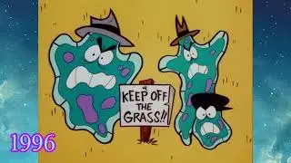 First vs last time Chuck McCann voiced the Amboma boys