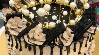 Chocolate 🍫 cake decoration | Drip cake 🎂 | Cake O&rsquo;clock