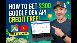 How to get Google API key with $300 free trial