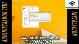 administrador CFDI - Como instalar