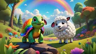 Turtle Rainbow Ride | Fun Kids Animal & Adventure Song | Sing & Glide with Toddlers