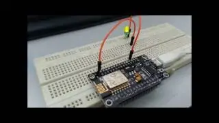 Blinking LED using ESP8266 NodeMCU Lua WiFi