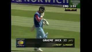 Graeme Hick cameo innings, England vs Australia A, 7th ODI, Benson&Hedges World Series 1994-95 MCG