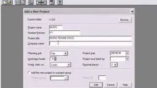 Primavera Project Planner
