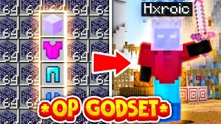 BUILDING THE *BROKEN* #1 MINECRAFT FACTIONS GOD-SET..! (INSANE)