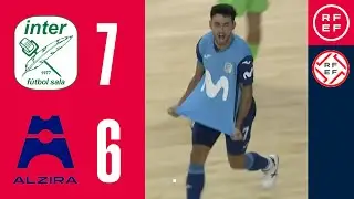 Resumen #PrimeraDivisiónFS | Movistar Inter 7-6 Family Cash Alzira