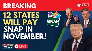 BREAKING: These 12 States Will Pay Food Stamps In November