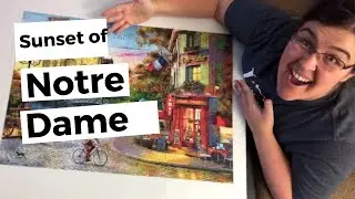 Puzzle Timelapse: Notre Dame Sunset | Eurographics #CompletingThePuzzle