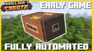 Mini Cobblestone farm | Create Mod
