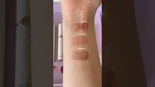NEW!! Tatcha lip tint swatch💜