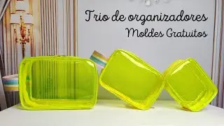 ORGANIZADORES FÁCIL EM 3 TAMANHOS - moldes grátis