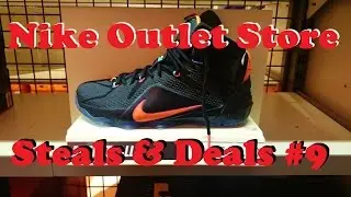 Nike Outlet Store STEALS & DEALS #9: LeBron 12 Data, Air Jordan 2 Retro & More!!