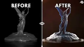 Учебник по кинематографическому портретному освещению в Blender