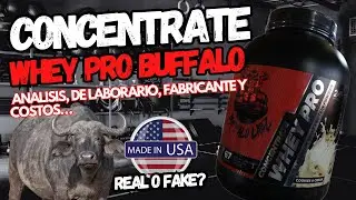 CONC&Eacute;NTRATE WHEY PRO, BUFFALO LABZ