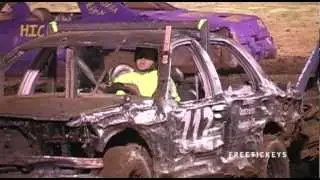 2011 Alexandria, Ky. Demo Derby 1st Big Car Heat 9-17-2011