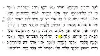 Torah Reading - Genesis Chapter 33 (HD)