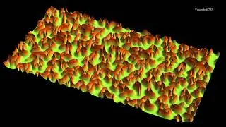 Colliding spirals in the Rock-Paper-Scissors equation 2: norms of gradient and vorticity