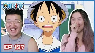 LUFFY AND SANJI KITCHEN SPECIAL! 😂 | One Piece Episode 197 Couples Reaction & Discussion