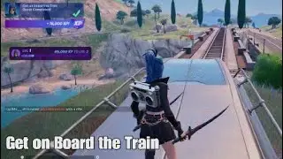 Get on Board the Train - Fortnite Kickstart Quest - Chapter 5 Season 1