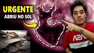 ATEN&Ccedil;&Atilde;O TOTAL - BURACO CORONAL ENORME SE ABRE NO SOL [ISSO N&Atilde;O &Eacute; NADA LEGAL]