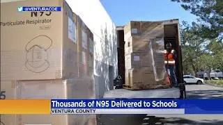 Ventura County Schools Receive Half-A-Million N95 Masks