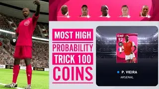 TRICK ICONIC MOMENT ARSENAL ( P. VIEIRA ) 😍😍 || PES 2021 MOBILE