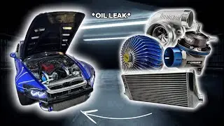 Part 2 of Installing the Full Turbo Kit *Oil Leak*