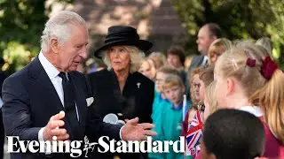 Charles attends prayer service on first visit to Wales as King