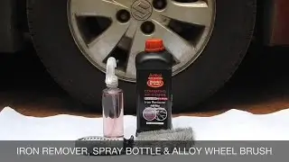 How to clean alloys using Arnigo iron remover rim cleaner! Poorman's Carpro IronX