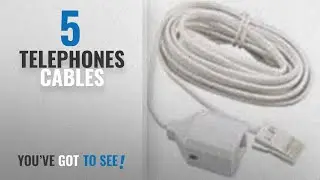 Top 10 Telephones Cables [2018]: Wired-up BT 10m Telephone Extension Cable Suitable for BT and