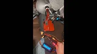 Static Thrust Test: 3D Printed PLA 8-Blade Prop with Sanded Edges, 40&deg; Angle, 0.5kg Thrust