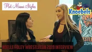 Noelle Foley WrestleCon 2019 Interview | It's Samira Interviews