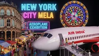 Aeroplane Exhibition at New York City Mela | Experience Aviation Up Close